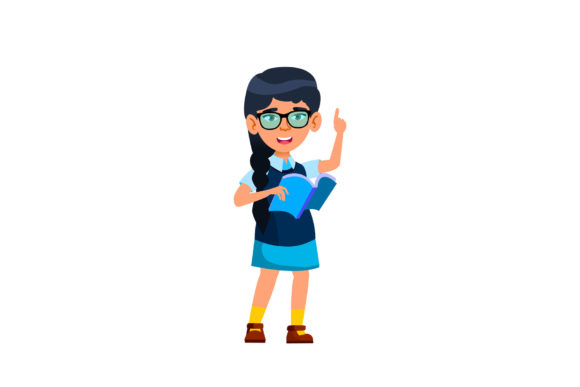 Empower STEM with Girl Scientist Vectors