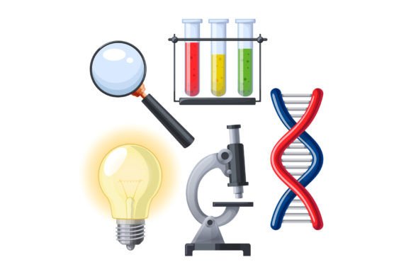 Evaluating the Practical Value of Science Chemistry Set Cartoon Vector Assets