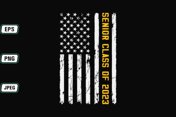 Integrating Senior Class of 2023 USA Flag Design into Your Creative and Professional Workflows