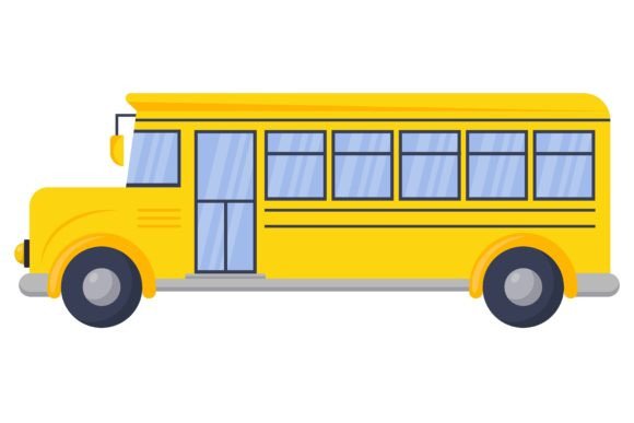 Public Yellow Bus Transport Vehicle Guide