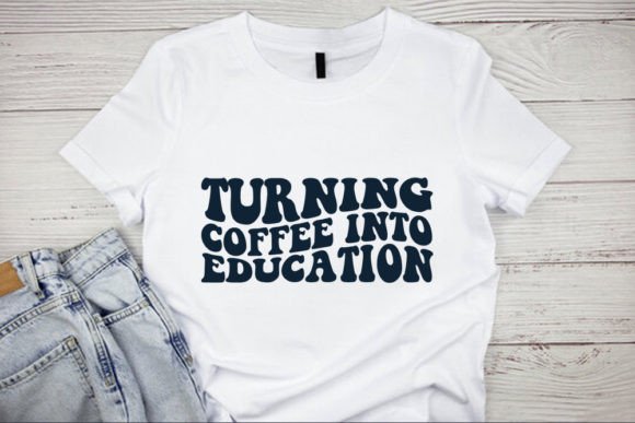Retro Teacher SVG Design: Turning Coffee Into Education