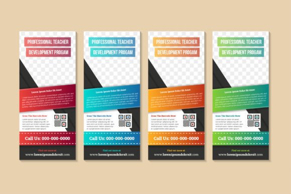 Strategic Visual Communication: Leveraging the Professional Teacher Vertical Banner for Educational Branding