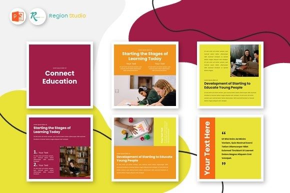 Streamlining Your Educational Brand with the Education1 Instagram Template