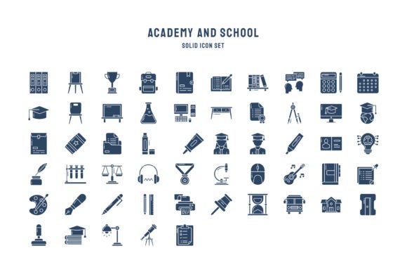 Visualizing Knowledge: The Strategic Role of Academy and Education Vector Icons in Modern Digital Communication