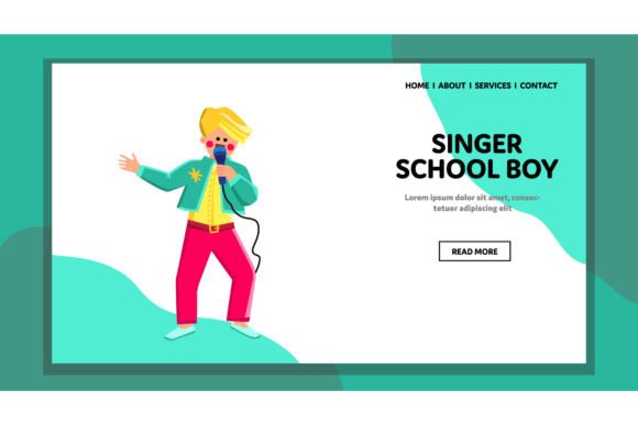 Visualizing Musical Education: The Impact of the Singer School Boy Vector in Modern Design