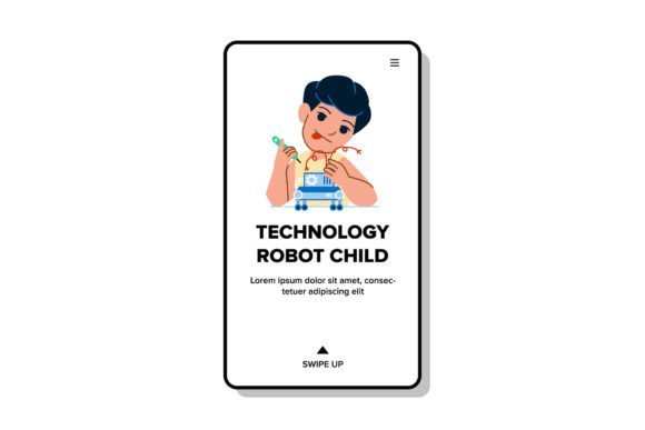 Visualizing the Future: The Role of Technology Robot Child Vectors in Modern Education and Design
